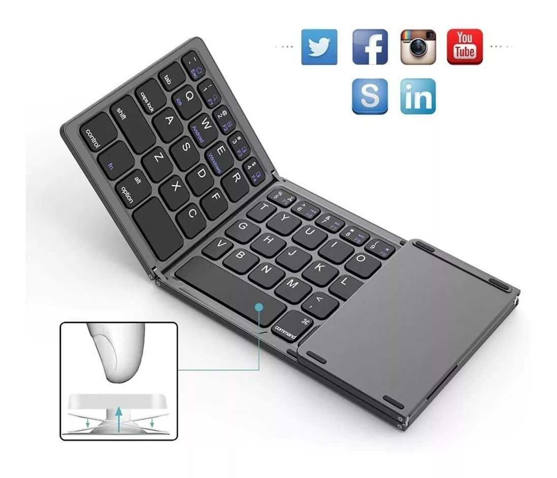 Mini Teclado Inalámbrico Portatil