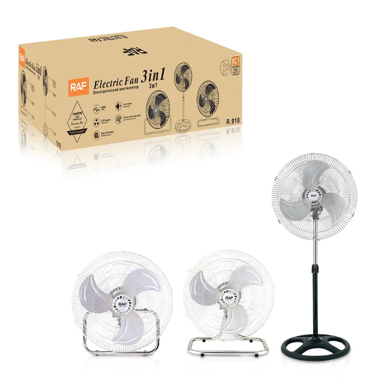 Ventilador Industrial 3 en 1 RAF R918