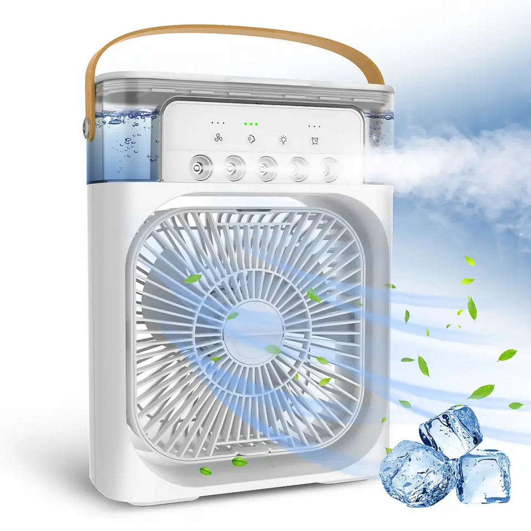 Ventilador Humidificador con Luces LED